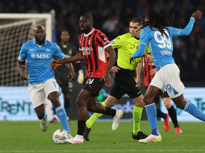 Napoli và AC Milan gặp nhau ở bán kết Super Cup (Ảnh: Football Italia)